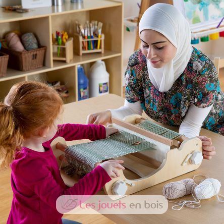 Telaio per tessitura per bambini - Guidecraft - giocattoli di legno