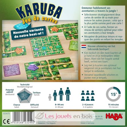 Karuba - Gioco di carte HA303475 Haba 5