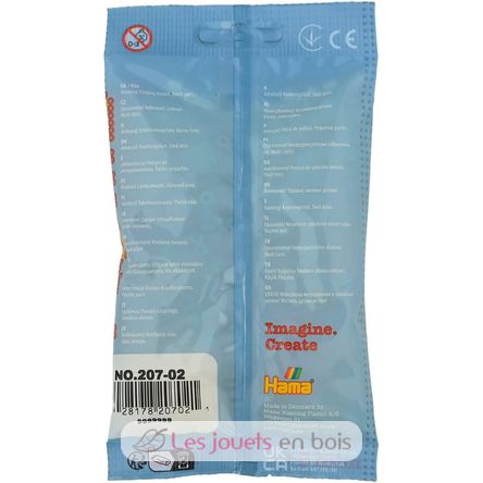 Sacchetto di 1000 perline di plastica Midi crema HAMA-207-02 Hama 4