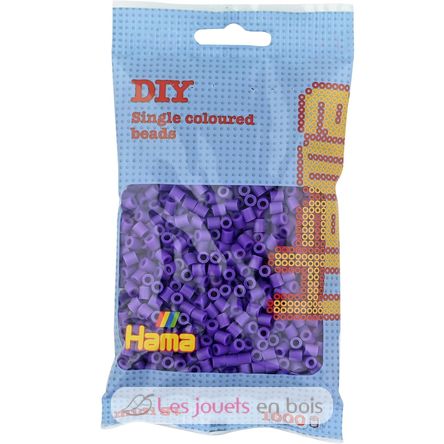 Sacchetto di 1000 perline di plastica Midi Porpora HAMA-207-07 Hama 1