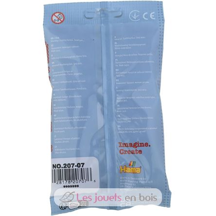 Sacchetto di 1000 perline di plastica Midi Porpora HAMA-207-07 Hama 4