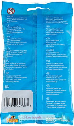 Sacchetto di 1000 perline di plastica Midi Blu scuro HAMA-207-08 Hama 3