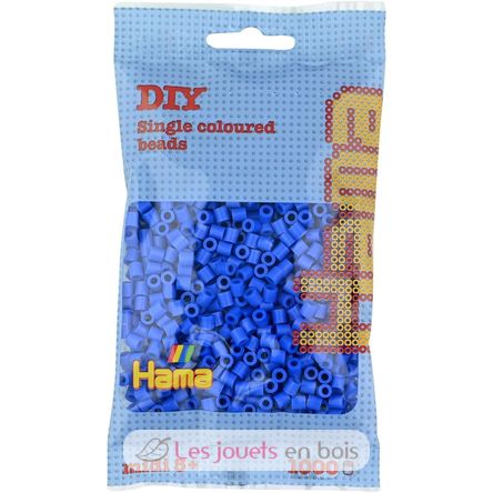 Sacchetto di 1000 perline di plastica Midi Blu HAMA-207-09 Hama 1