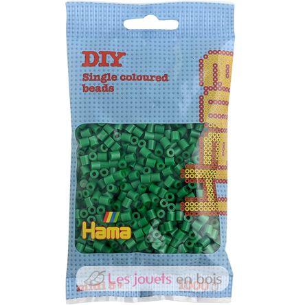 Sacchetto di 1000 perline di plastica Midi Verde HAMA-207-10 Hama 1