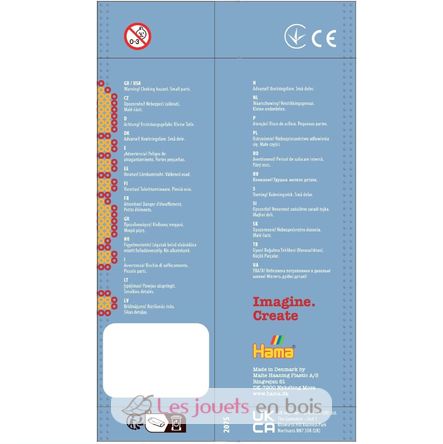 Sacchetto di 1000 perline di plastica Midi Marrone HAMA-207-12 Hama 5