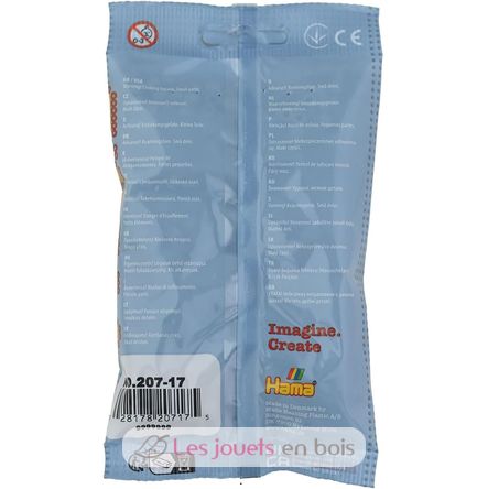 Sacchetto di 1000 perline di plastica Midi Grigio HAMA-207-17 Hama 5