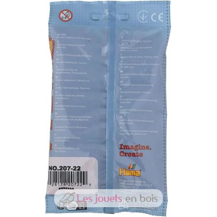 Sacchetto di 1000 perline di plastica Midi Rosso Natale HAMA-207-22 Hama 5