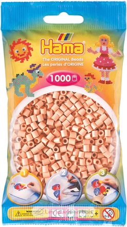 Sacchetto di 1000 perline di plastica Midi carne HAMA-207-26 Hama 2
