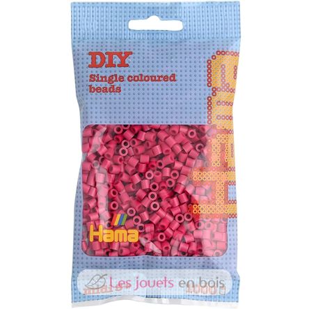 Sacchetto di 1000 perline di plastica Midi Vino rosso HAMA-207-29 Hama 1