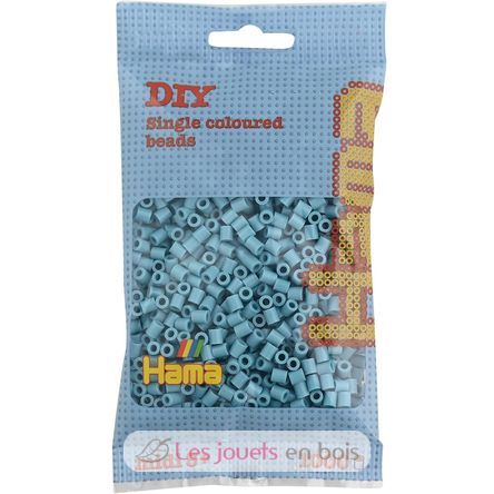 Sacchetto di 1000 perline di plastica Midi Turchese HAMA-207-31 Hama 1