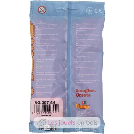 Sacchetto di 1000 perline di plastica Midi rosso pastello HAMA-207-44 Hama 4