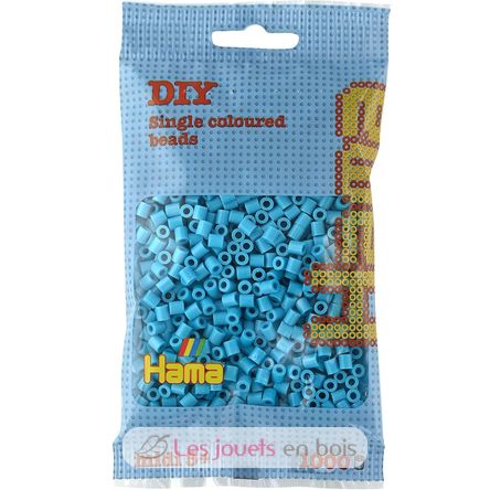 Sacchetto di 1000 perline di plastica Midi azzurro HAMA-207-49 Hama 1