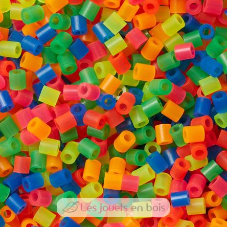 Sacchetto di 1000 perline di plastica Midi miscela al neon HAMA-207-51 Hama 1