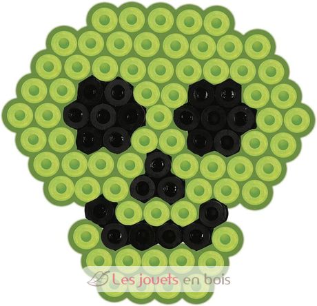 Sacchetto di 1000 perline di plastica Midi fosforescente HAMA-207-55 Hama 4