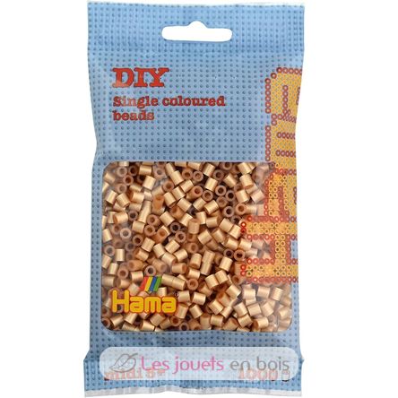 Sacchetto di 1000 perline di plastica Midi oro HAMA-207-61 Hama 1
