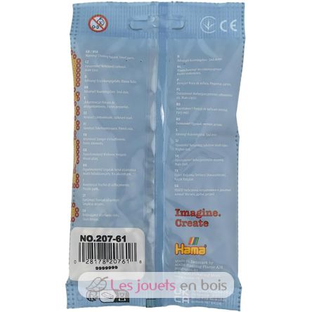 Sacchetto di 1000 perline di plastica Midi oro HAMA-207-61 Hama 3