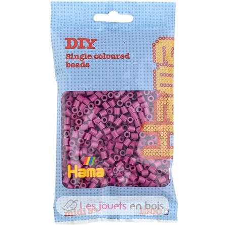 Sacchetto di 1000 perline di plastica Midi prugna HAMA-207-82 Hama 1