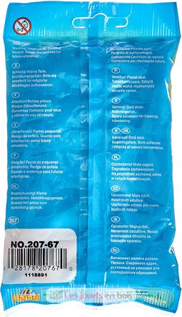 Sacchetto di 1000 perline di plastica Midi miscela base 22 colori HAMA-207-67 Hama 2