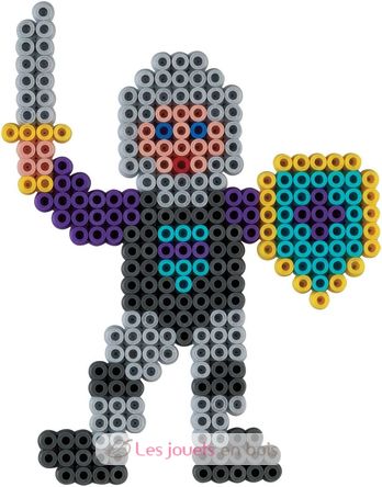 Sacchetto di 1000 perline di plastica Midi grigio chiaro HAMA-207-70 Hama 5