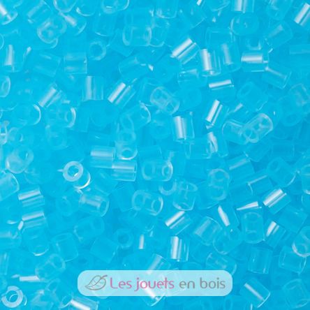 Sacchetto di 1000 perline di plastica Midi blu trasparente HAMA-207-73 Hama 2