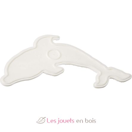 Piatto delfino bianco con perline di plastica Midi HAMA-300 Hama 3