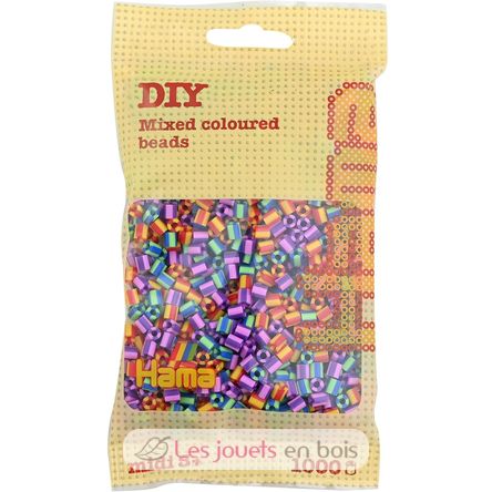 Sacchetto di 1000 perline di plastica Midi due toni 2 HAMA-207-92 Hama 1