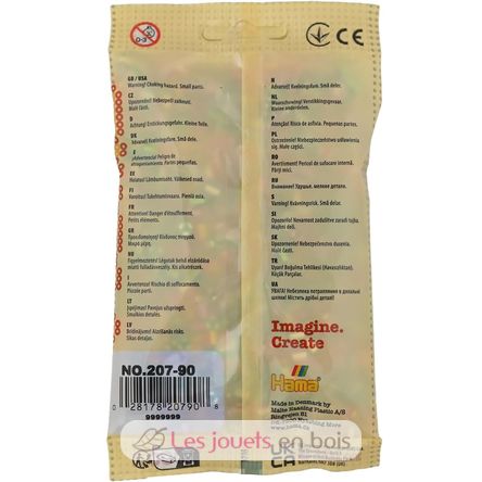 Sacchetto di 1000 perline di plastica Midi due toni HAMA-207-90 Hama 5