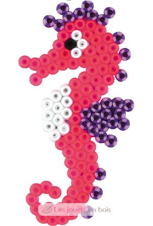 Sacchetto di 1000 perline di plastica Midi due toni HAMA-207-90 Hama 4
