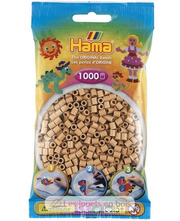 Sacchetto di 1000 perline di plastica Midi Caffè freddo HAMA-207-75 Hama 1