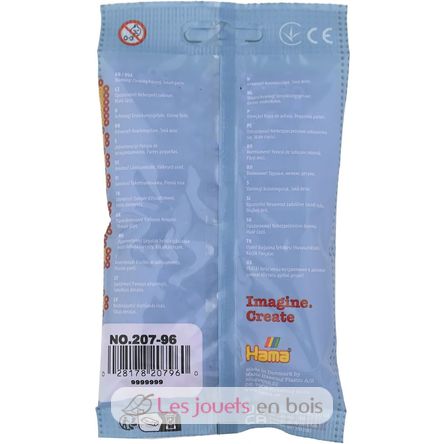 Sacchetto di 1000 perline di plastica Midi lilla HAMA-207-96 Hama 4
