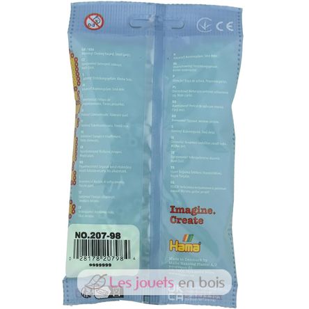 Sacchetto di 1000 perline di plastica Midi menta pastello HAMA-207-98 Hama 4