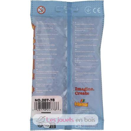 Sacchetto di 1000 perline di plastica Midi peccato HAMA-207-78 Hama 5