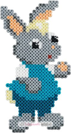 Sacchetto di 1000 perline di plastica Midi Olio blu HAMA-207-83 Hama 3