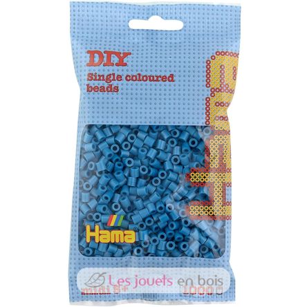 Sacchetto di 1000 perline di plastica Midi Olio blu HAMA-207-83 Hama 1