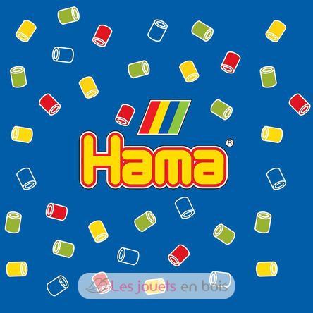 Sacchetto di 1000 perline di plastica Midi Verde oliva 207-84 Hama 6