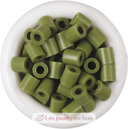 Sacchetto di 1000 perline di plastica Midi Verde oliva 207-84 Hama 1