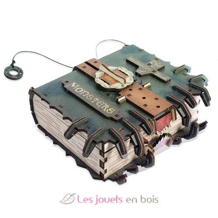 Il libro mostro dei mostri modello meccanico U70274 Ugears 1