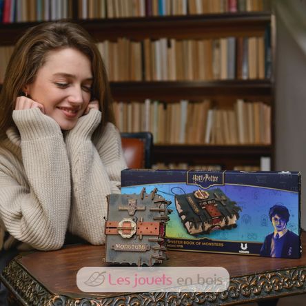 Il libro mostro dei mostri modello meccanico U70274 Ugears 3