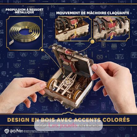 Il libro mostro dei mostri modello meccanico U70274 Ugears 6