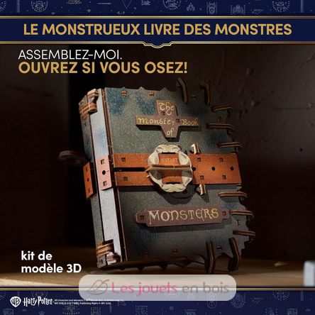 Il libro mostro dei mostri modello meccanico U70274 Ugears 7