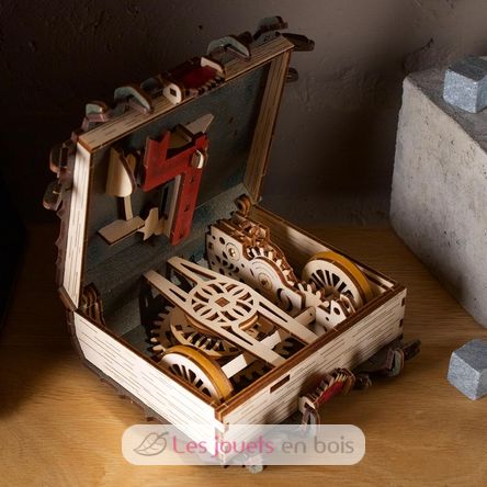 Il libro mostro dei mostri modello meccanico U70274 Ugears 8