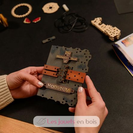 Il libro mostro dei mostri modello meccanico U70274 Ugears 9