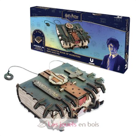 Il libro mostro dei mostri modello meccanico U70274 Ugears 2