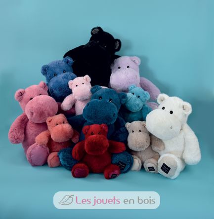 Hip Chic peluche ippopotamo blu 25 cm HO3107 Histoire d'Ours 5