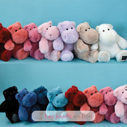 Hip Chic peluche ippopotamo blu 40 cm HO3108 Histoire d'Ours 4