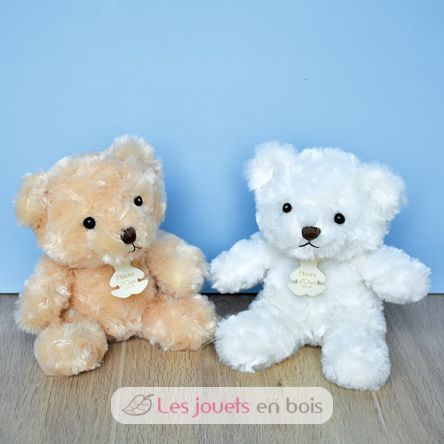 Orso coccolone in peluche avorio 21 cm HO2533 Histoire d'Ours 7