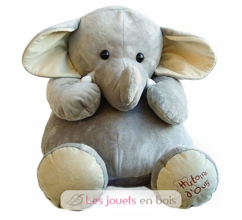 Elefante di peluche 60 cm HO1285 Histoire d'Ours 2