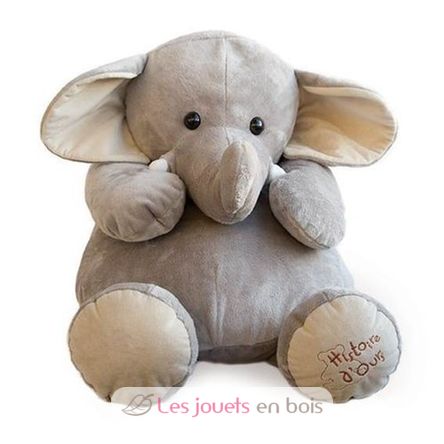 Elefante di peluche 60 cm HO1285 Histoire d'Ours 1