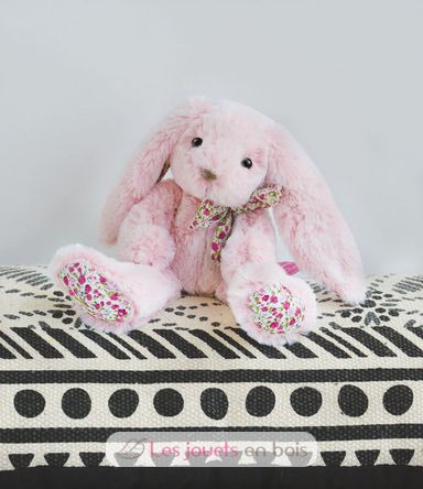 Peluche Lapin Rose 40 cm HO2435 Histoire d'Ours 2