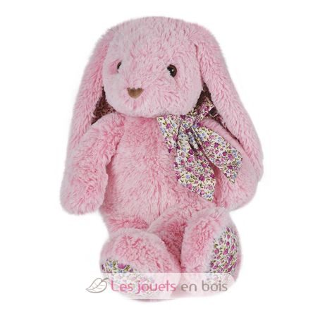 Peluche Lapin Rose 40 cm HO2435 Histoire d'Ours 3